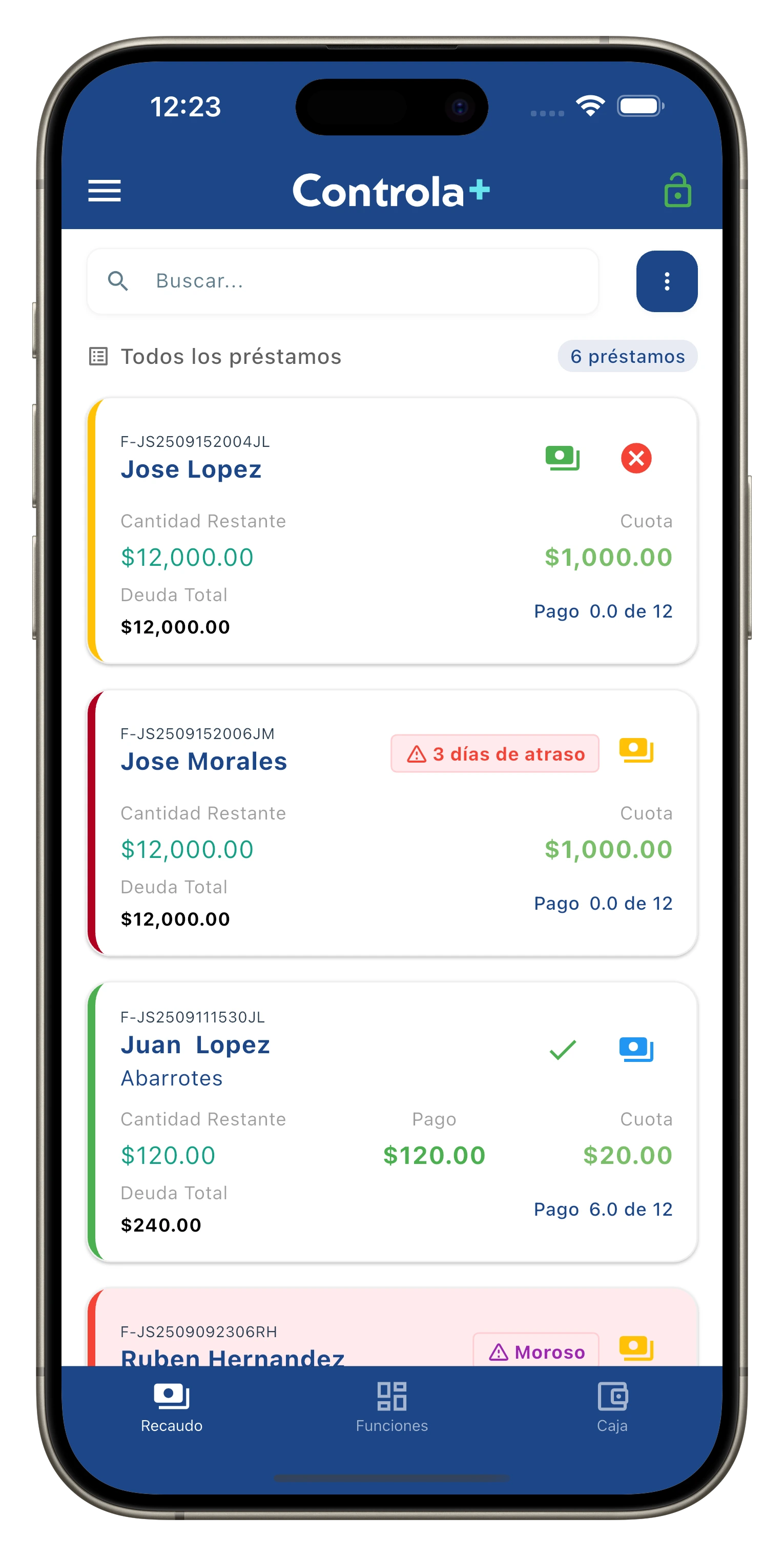 app mockup
